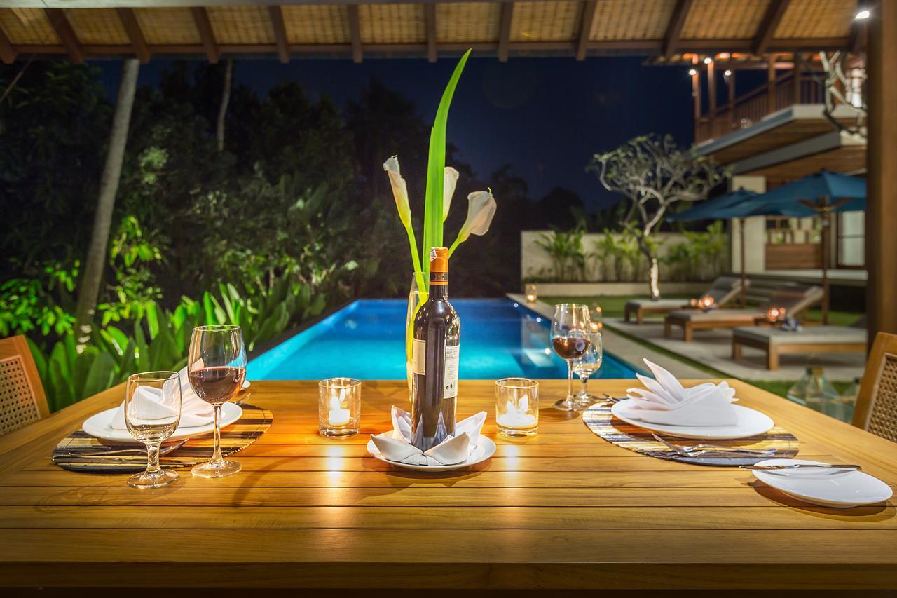 Villa Rusa Biru - Modern Villa With Private Pool And Cook In The Heart Of Berawa Canggu Eksteriør billede